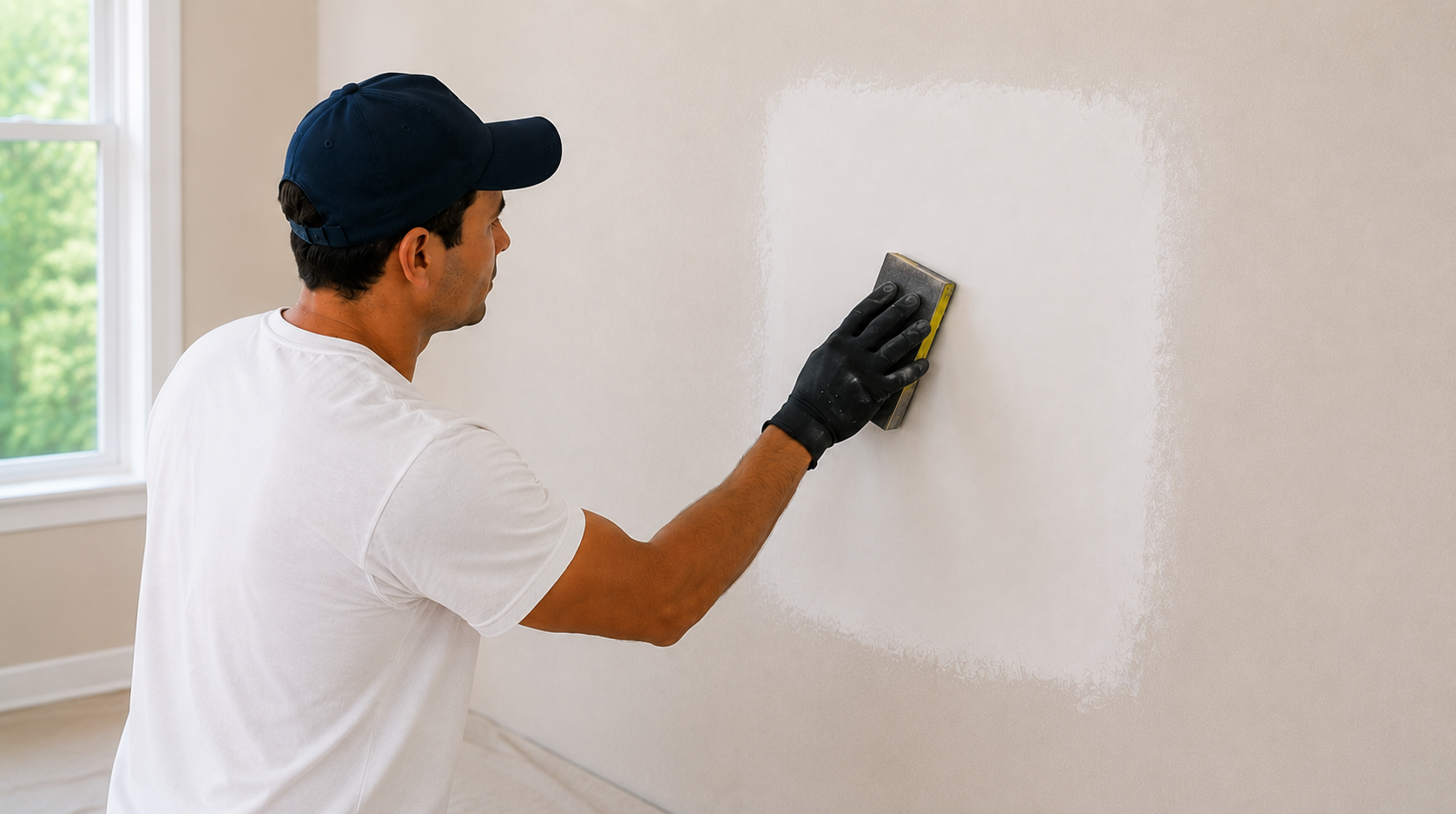 wall patching and texture repair