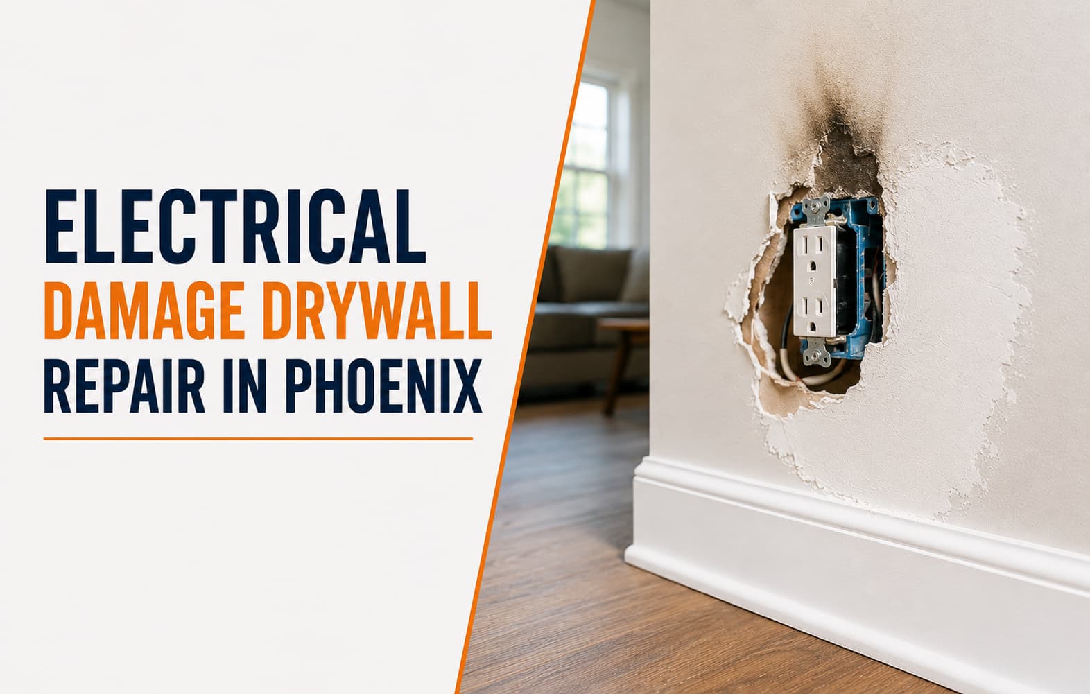 drywall repair and wall restoration